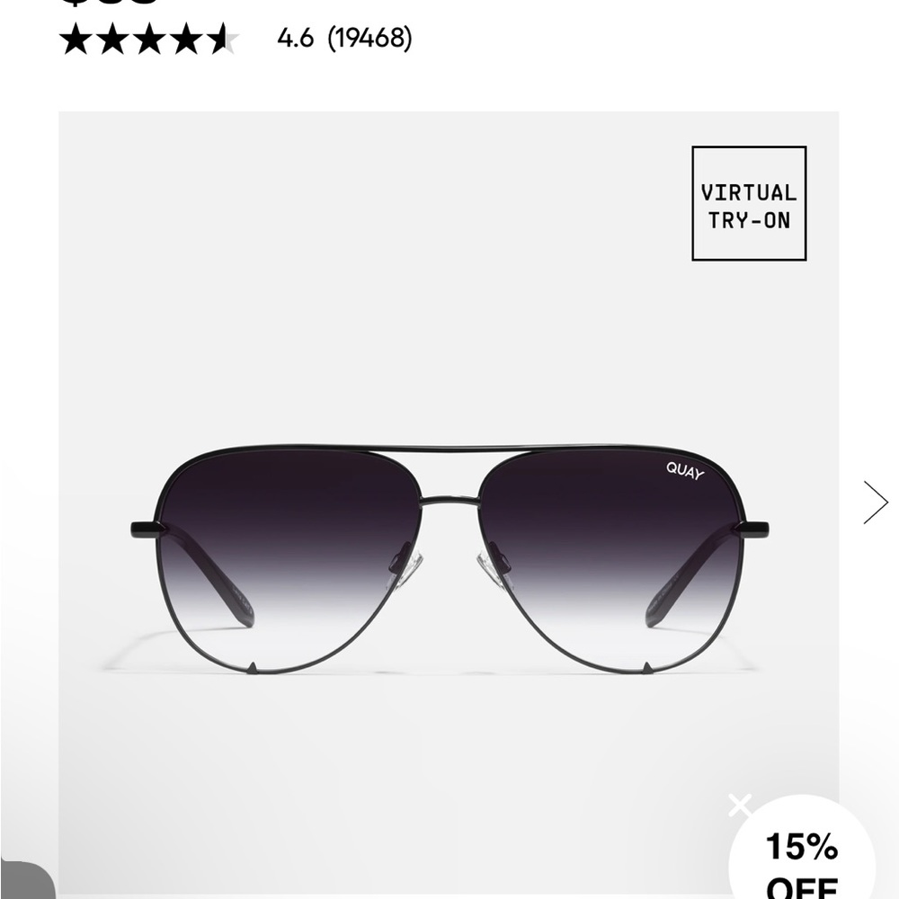 High key sunglasses